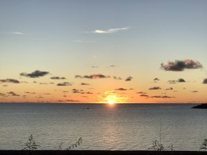 佐和田の浜のサンセット