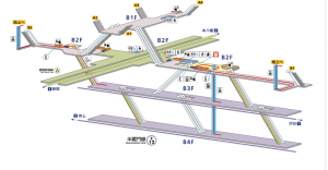 駅構内図