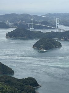 亀老山展望公園からの眺め