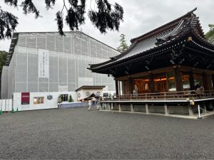三嶋大社　改修中